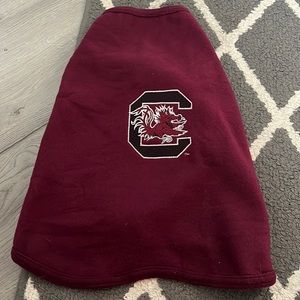 South Carolina Gamecocks dog sweater